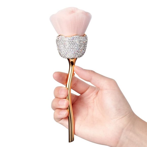 NWT Sparkling Crystal Rhinestone Bling Silver Stocking Stuffers Makeup B… - Picture 8 of 17